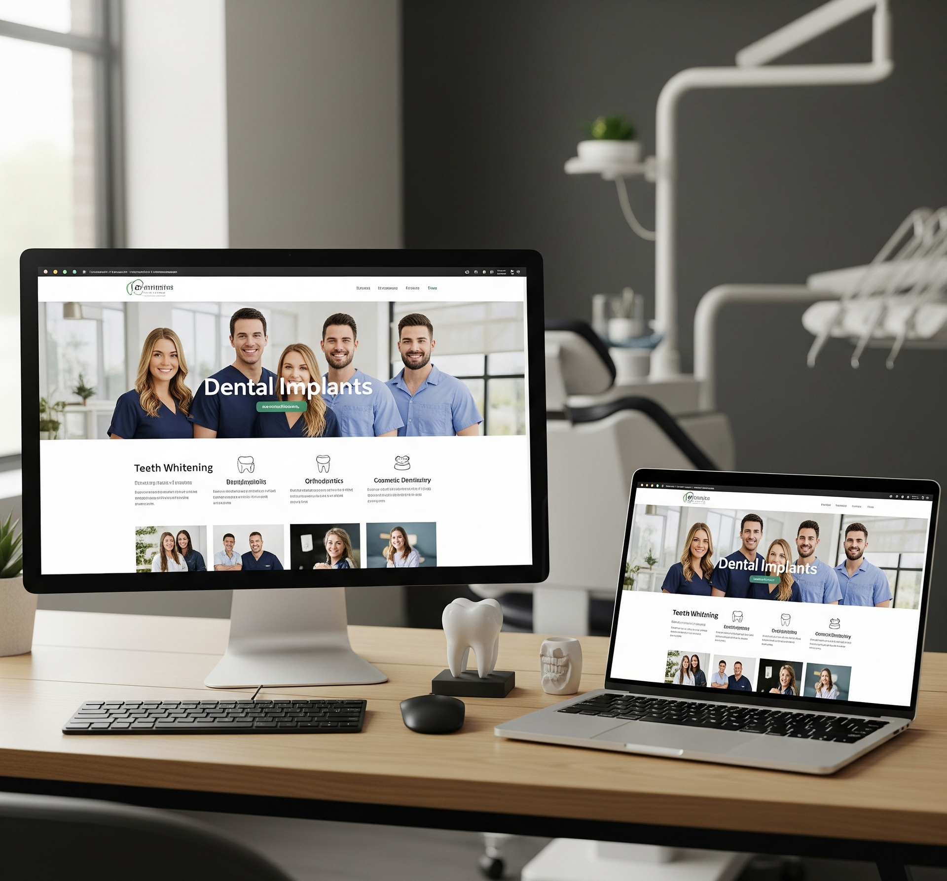 Dental Clinic Web Design