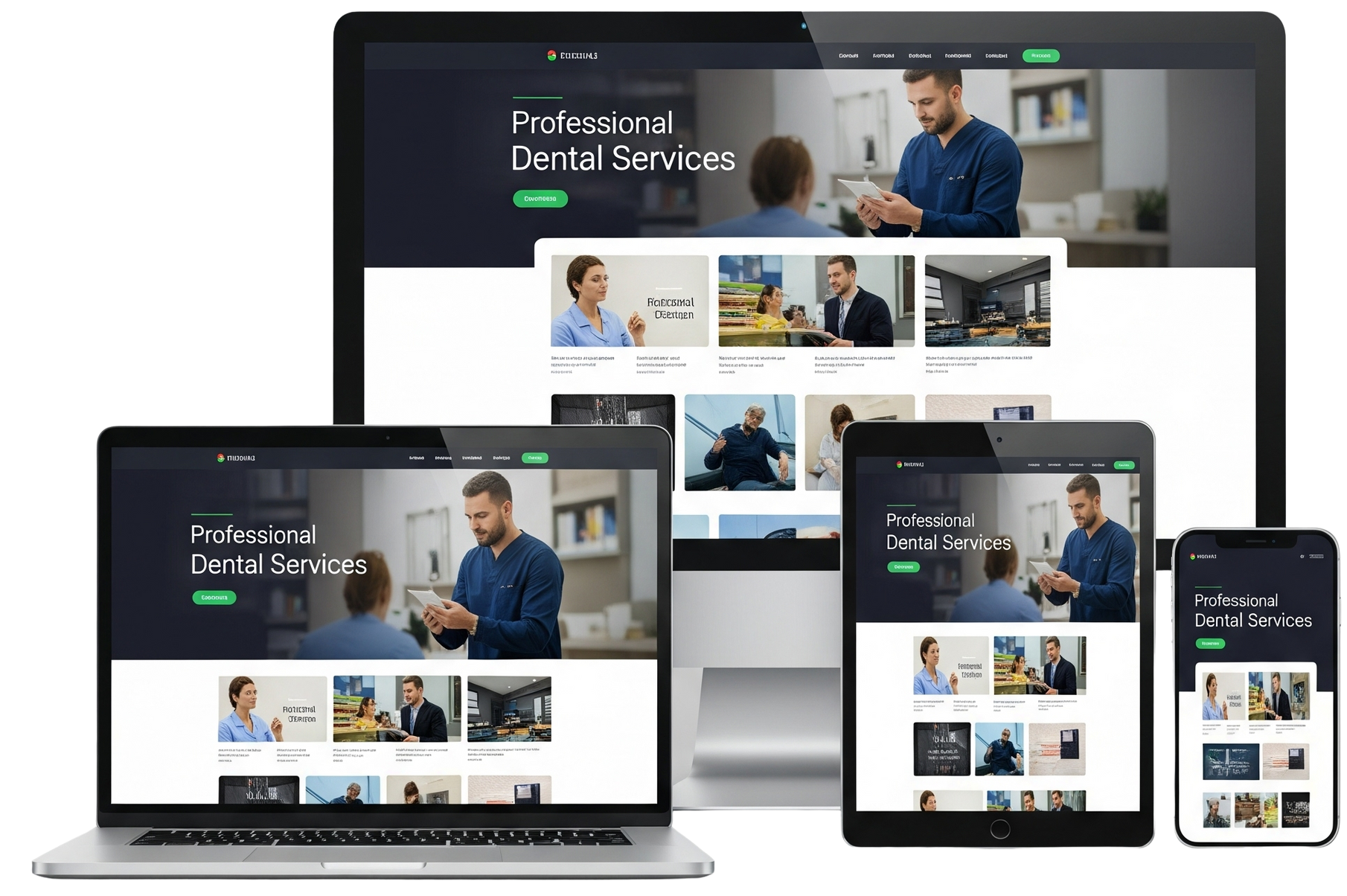 Dental Web Design Transparent