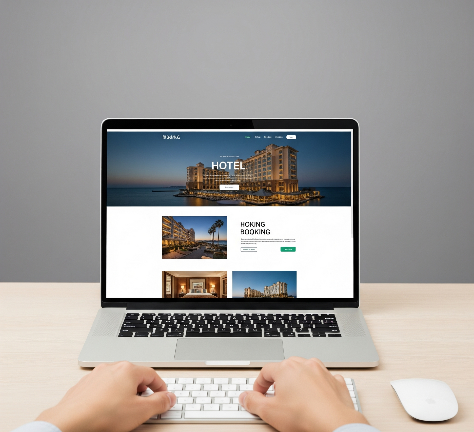 Hotel Web Page Design