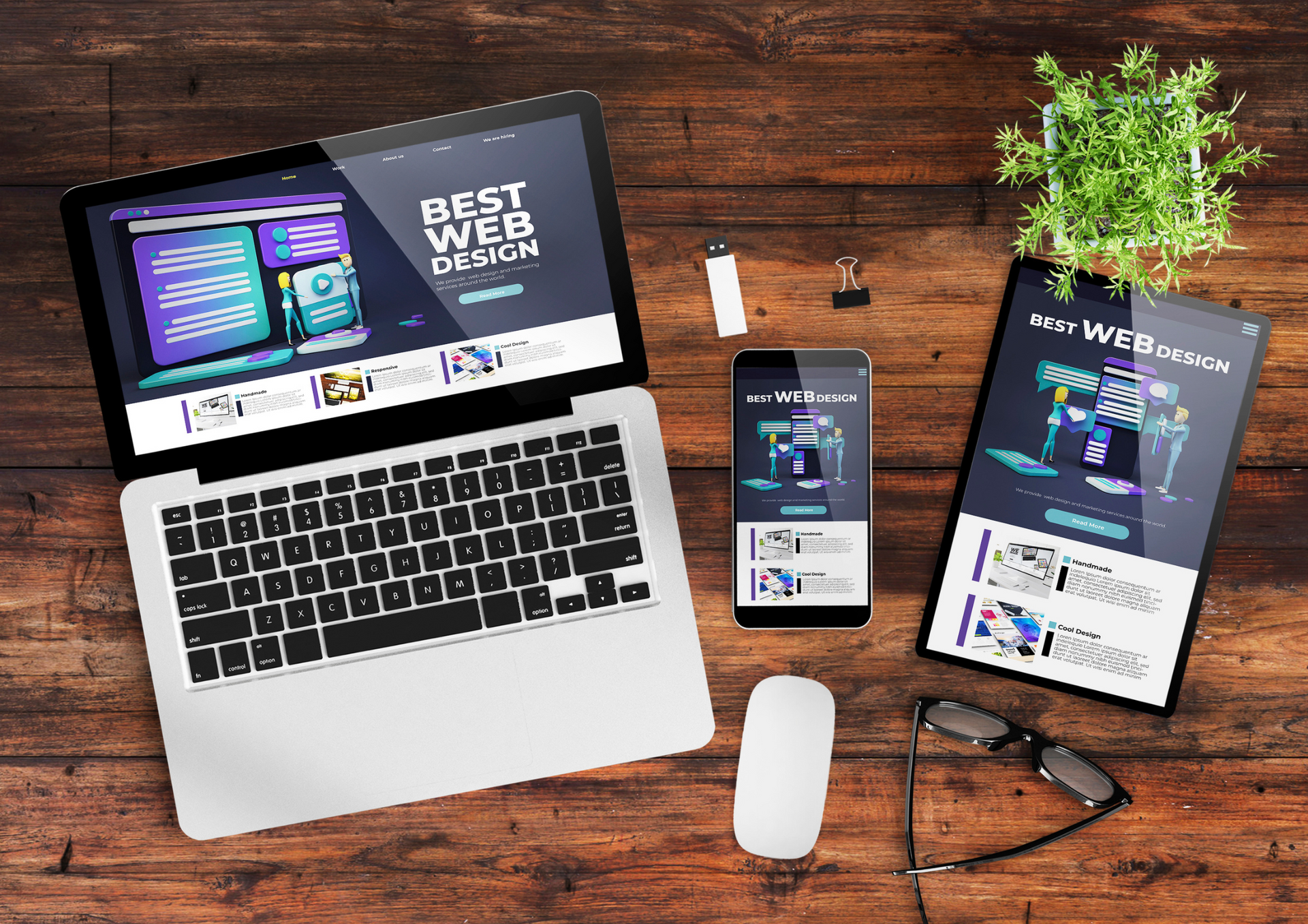 Responsive site design